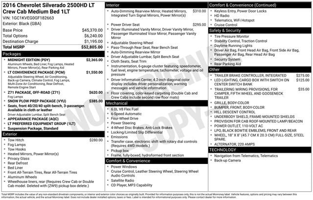 chevrolet silverado 2500hd 2016 1GC1KVEG0GF182663 image chevrolet silverado 2500hd 2016 1GC1KVEG0GF182663 image